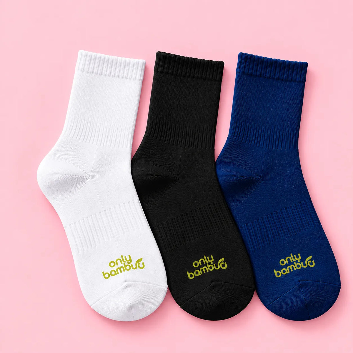 Uniform Mid Crew Socks Combo Main image